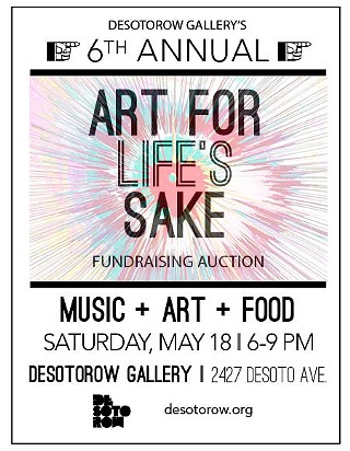 Art For Life's Sake: Desotorow's Annual Auction Fundraiser