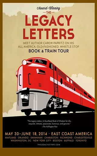 Image: Book Signing with Carew Papritz - The Legacy Letters Book & Train Tour