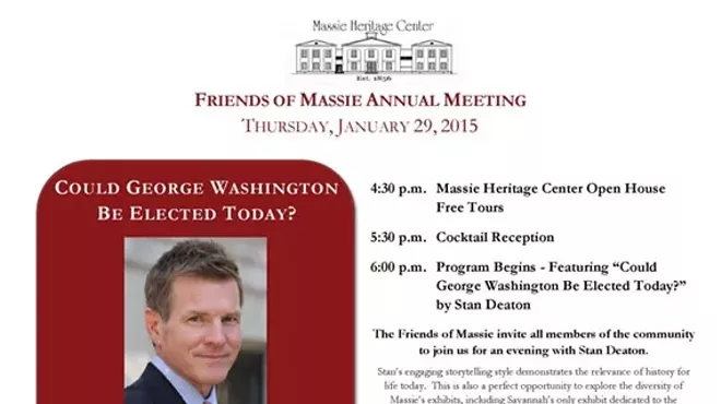 Image: Friends of Massie Annual Meeting "Could George Washington Be Elected Today?"