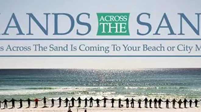 Image: Hands Across the Sand - Tybee