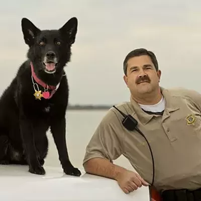 Image: K-9 officer mourned