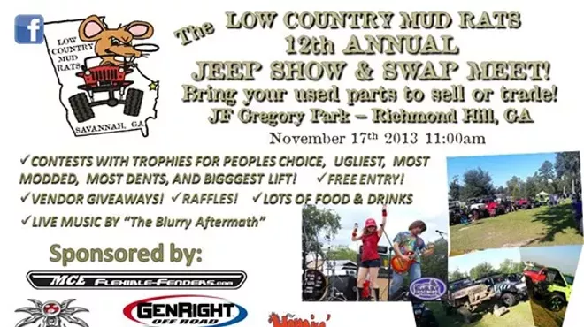 Image: Low Country Mud Rats 12th Annual Jeep Show and Swap Meet!