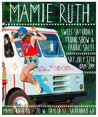 Image: Mamie Ruth Fabric Sale and Trunk Show
