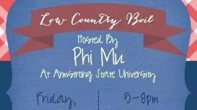 Image: Phi Mu hosts a Low Country Boil