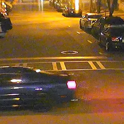 Image: Police seek driver that vandalized park