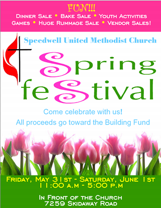 Speedwell United Methodist Church Spring Festival