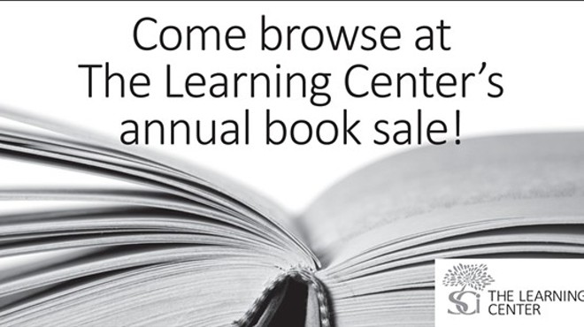 The Learning Center's Annual Book Sale