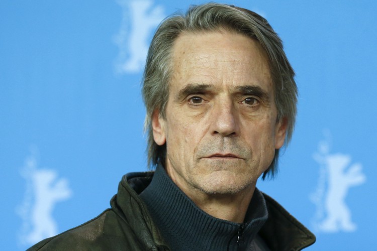 Today's special guest Jeremy Irons