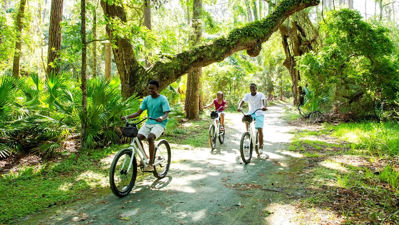 Enjoy the bike trails of Jekyll Island