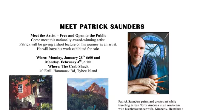 Image: Patrick Saunders Workshops Opening Reception & Comments