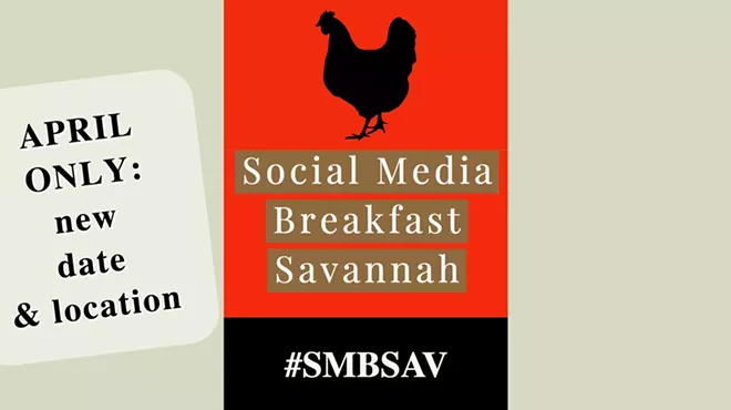 Image: Thomas Heath at Social Media Breakfast Savannah