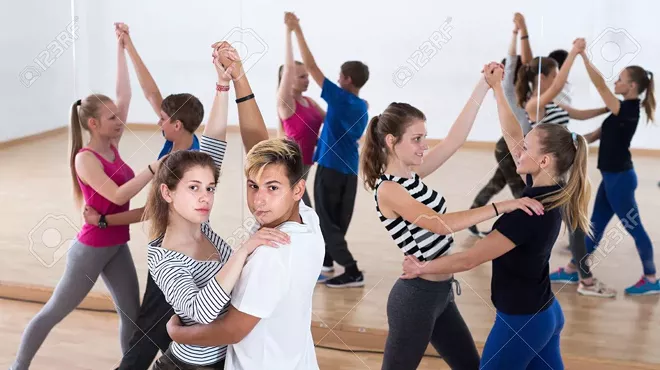 Image: PreTeen and Teen Ballroom Group Class