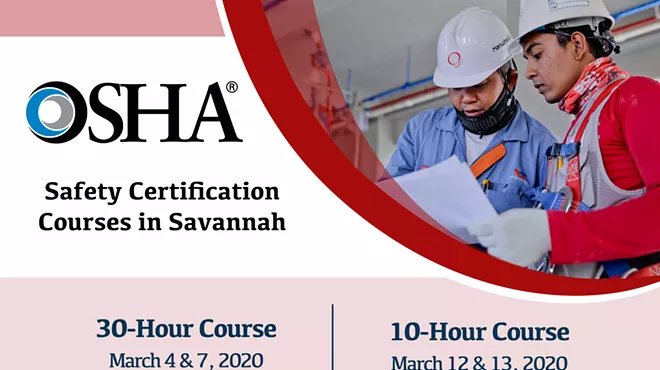 Image: Savannah 30-Hour OSHA Safety Certification Courses