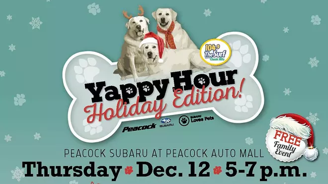 Image: Yappy Hour Holiday Edition