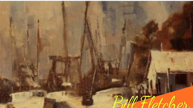 Image: Bill Fletcher: "Studio Landscape Painting in Oils"