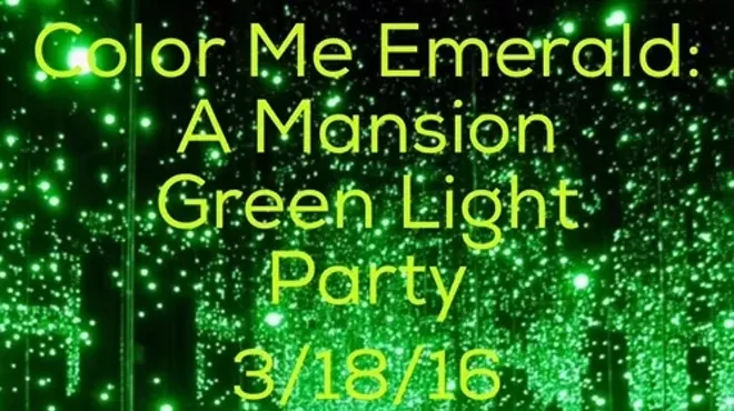 Image: Color Me Emerald: A Mansion Greenlight Party