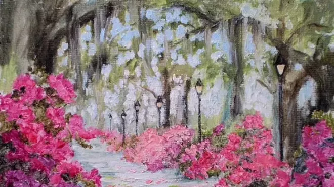 Image: Postcards from Savannah: Oil paintings by Tori Anderson