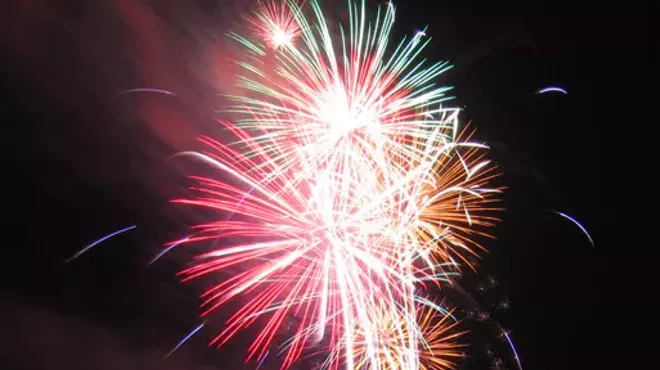 Image: Tybee Island Fireworks on The Pier