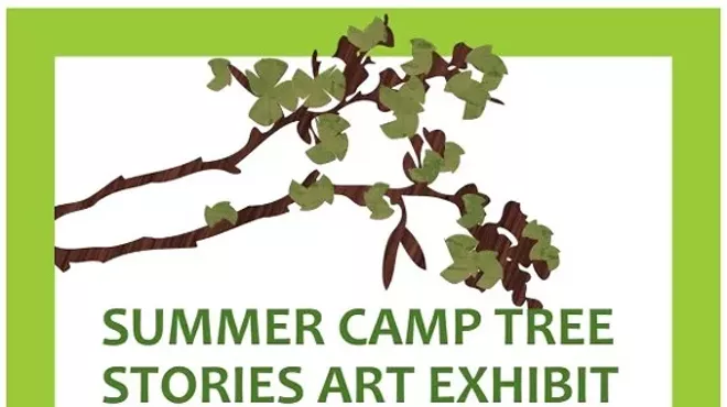 Image: Summer Camp Tree Stories: Youth Art Exhibit
