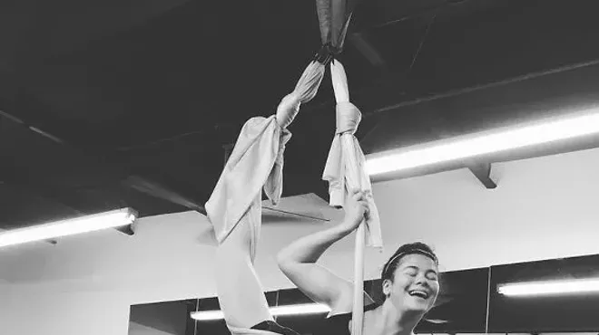 Image: Aerial Silk Classes