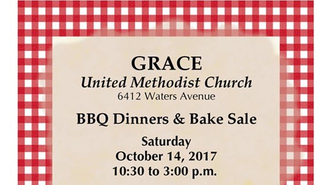 Grace United Methodist Church BBQ & Bake Sale