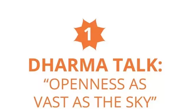 Image: Dharma Talk with Teijo-- Openness as Vast as the Sky