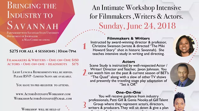 Image: Bringing The Industry to Savannah: An Intimate Workshop Intensive for Filmmakers, Writers & Actors