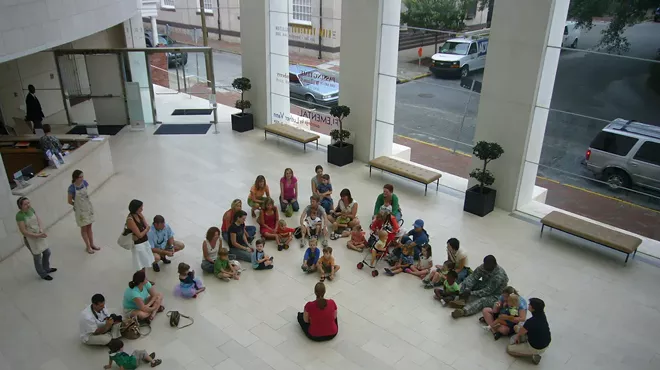 Image: Art Start: Stroller and Toddler Tour of The Language of Vision Exhibition