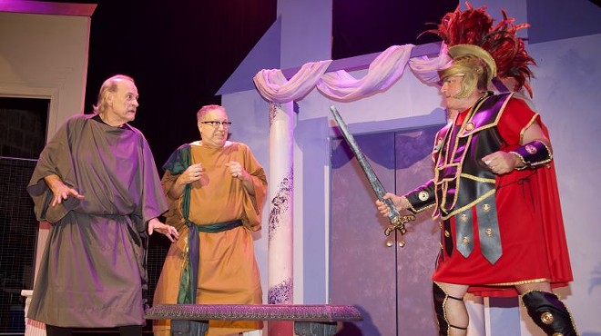 A Funny Thing Happened On the Way to the Forum flies into Tybee Post