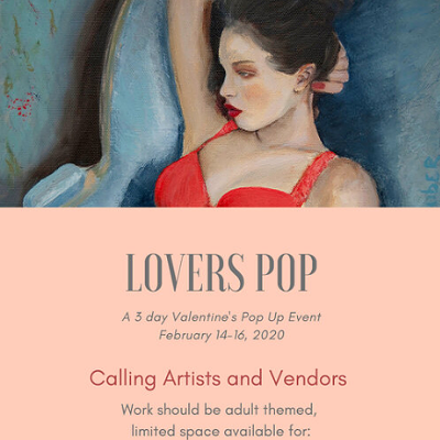 Artist and Vendor Call for Valentine's Pop-Up Event