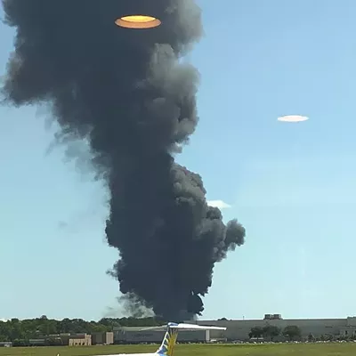 Image: Fatalities in C-130 transport crash near Hwy 21