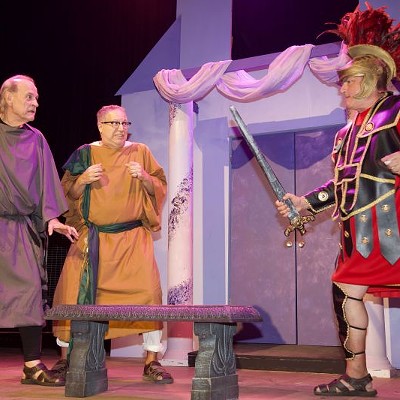 A Funny Thing Happened On the Way to the Forum flies into Tybee Post
