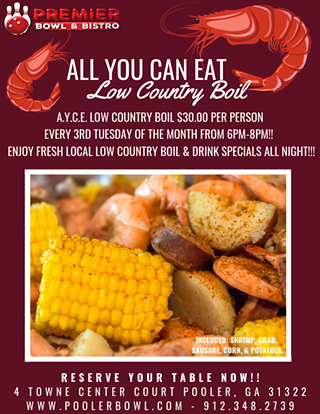 All You Can Eat Low Country Boil