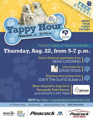Image: Yappy Hour Event