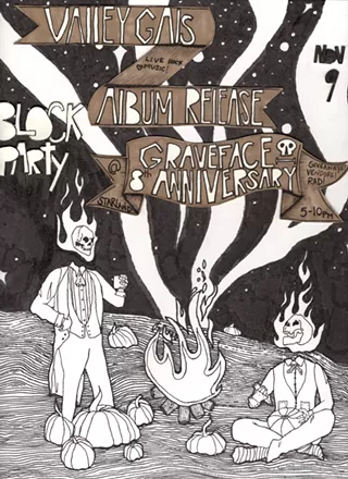 Image: Graveface Anniversary Block Party and Valley Gals LP Release