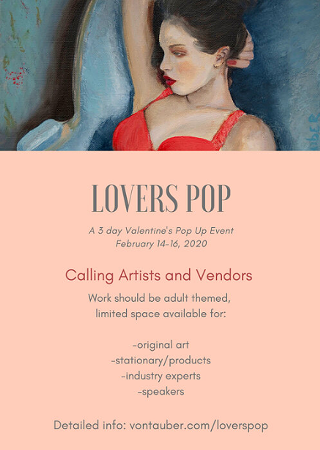 Image: Artist and Vendor Call for Valentine's Pop-Up Event