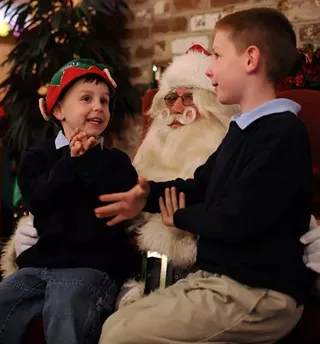Image: Visit with Santa Claus