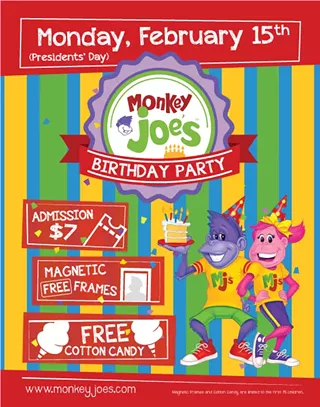 Image: Monkey Joe's Birthday Party