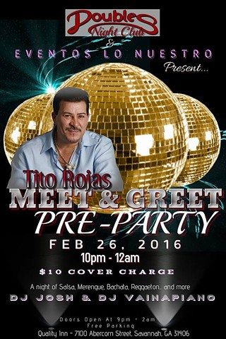 Tito Rojas in person meet and greet !