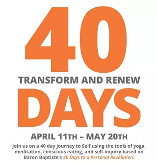 Image: 40 Day Transform and Renew