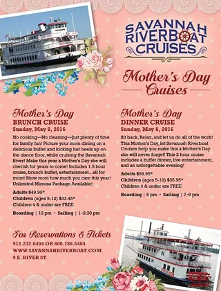 Image: Mother's Day Dinner Entertainment Cruise