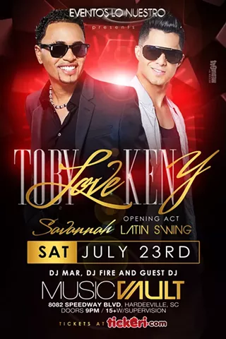 Image: Concert: Toby Love and Ken-Y