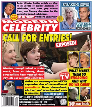 Image: Call for Entry: Modern Celebrity