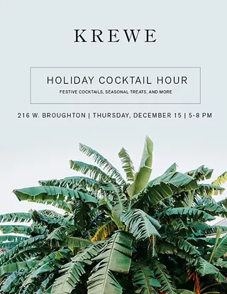 Image: KREWE Holiday Cocktail Party