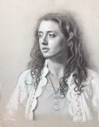 Image: Open Studio: life model portraits