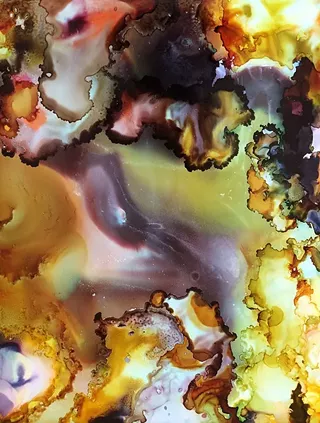Image: Art with Alcohol Inks