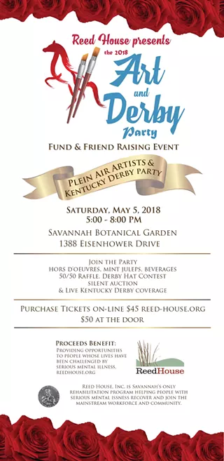 Image: Reed House, Inc. Art & Derby Party