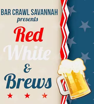 Image: Red, White, and Brews Independence Day Bar Crawl