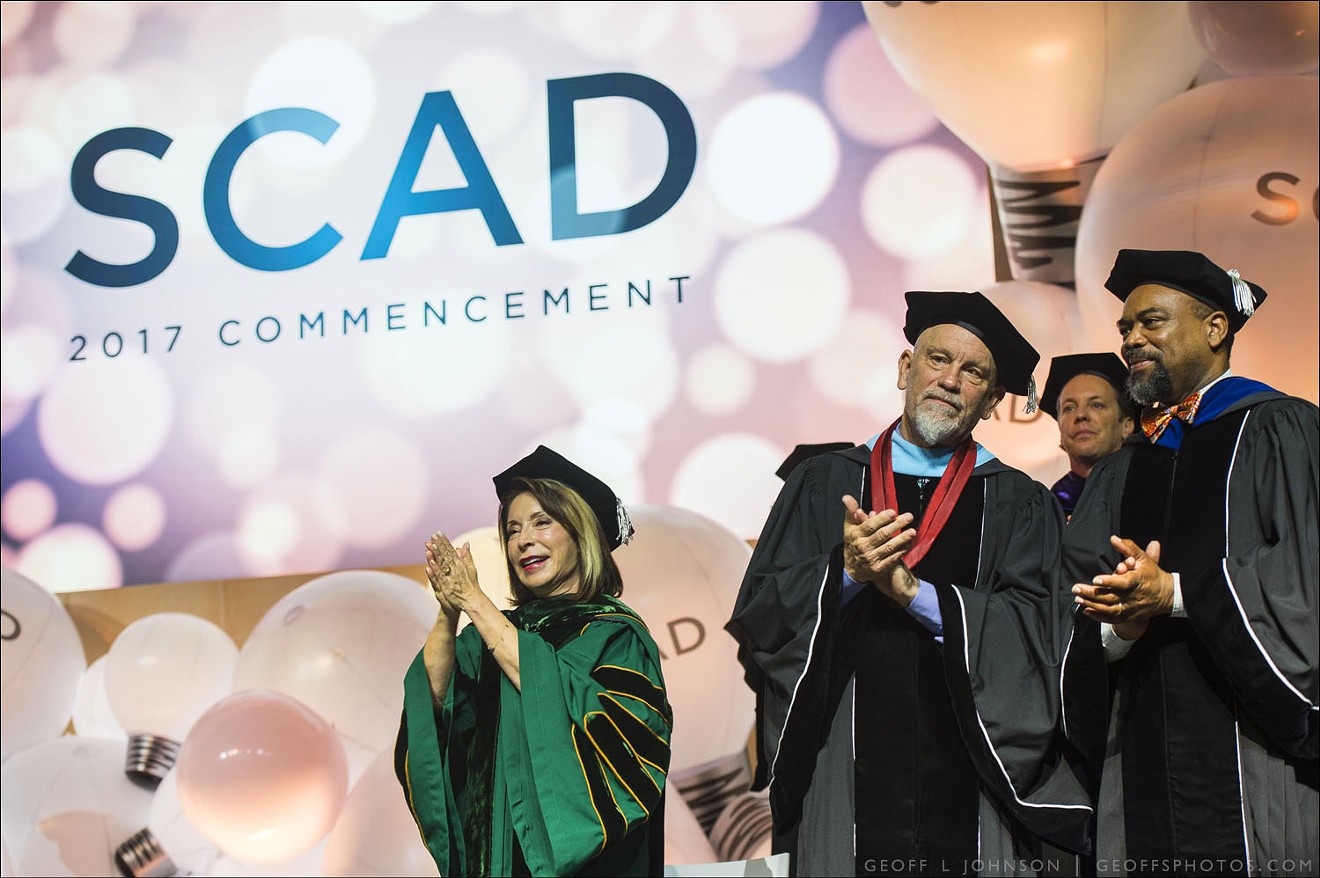 John Malkovich at SCAD Commencement 2017