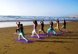 Image: Yoga on the Beach